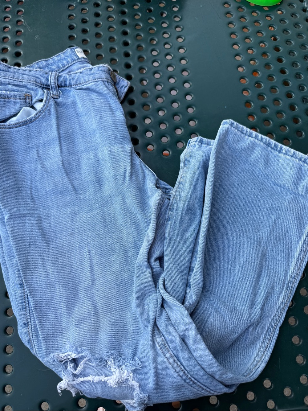 Hollister low rise relaxed straight 8r